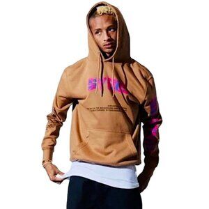MSFTS REP x Jaden Smith SYRE Beautiful Confusion Brown Tour Hoodie